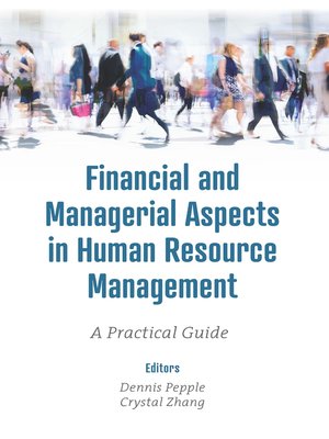 cover image of Financial and Managerial Aspects in Human Resource Management